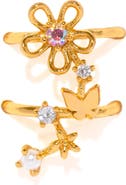Girls Crew Flower Lane Single Ear Cuff Crawler