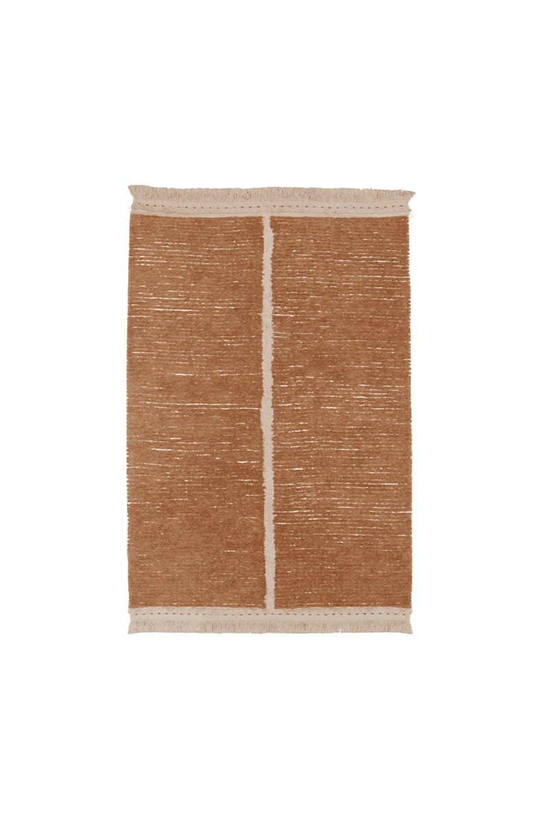 Lorena Canals Reversible Washable Rug Duetto Toffee, Main, color, Toffee, Natural, Linen