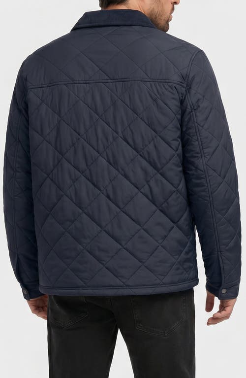 Hunter Bell Quilted Jacket In Blue