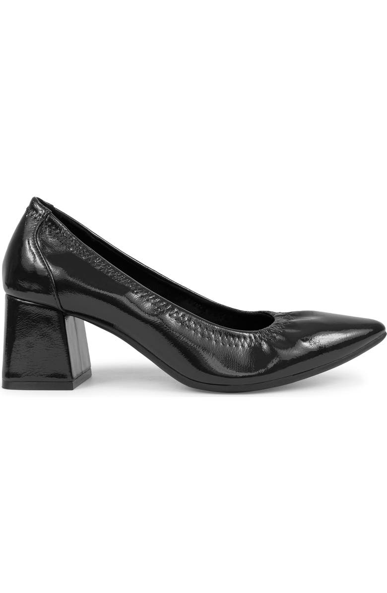 Aerosoles Elisea Pointed Toe Stretch Pump, Alternate, color, Black Crinkle Patent
