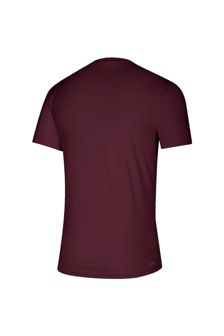 Men's adidas Maroon Mississippi State Bulldogs Locker Repeat Softball Creator AEROREADY T-Shirt, Alternate, color, Maroon
