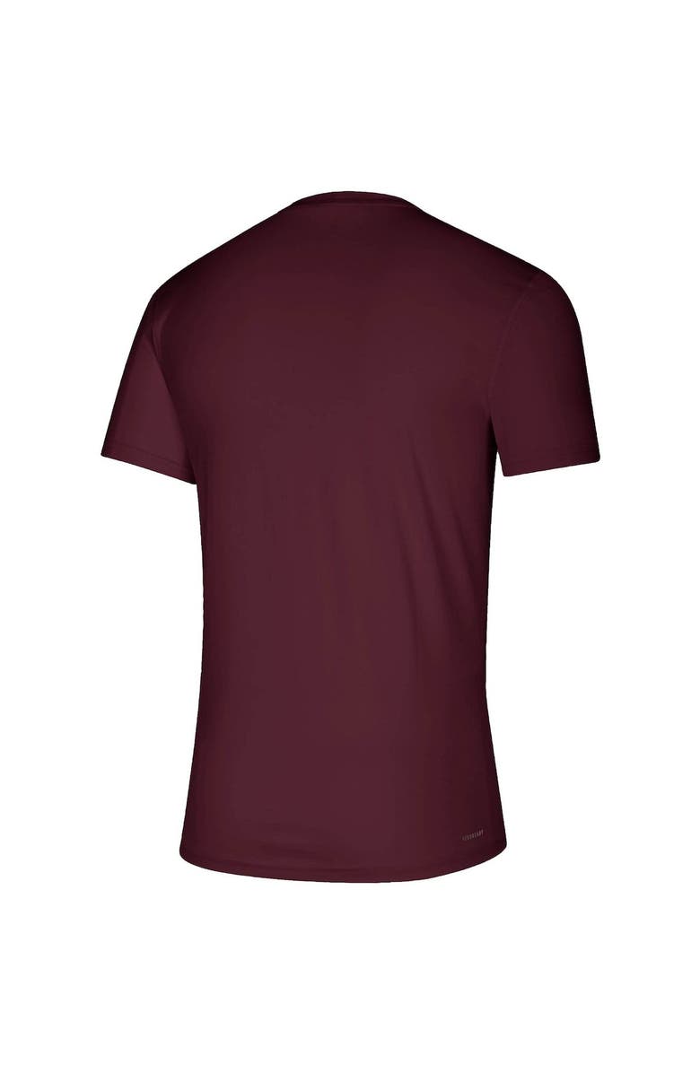 adidas Men's adidas Maroon Mississippi State Bulldogs Locker Repeat Softball Creator AEROREADY T-Shirt, Alternate, color, 