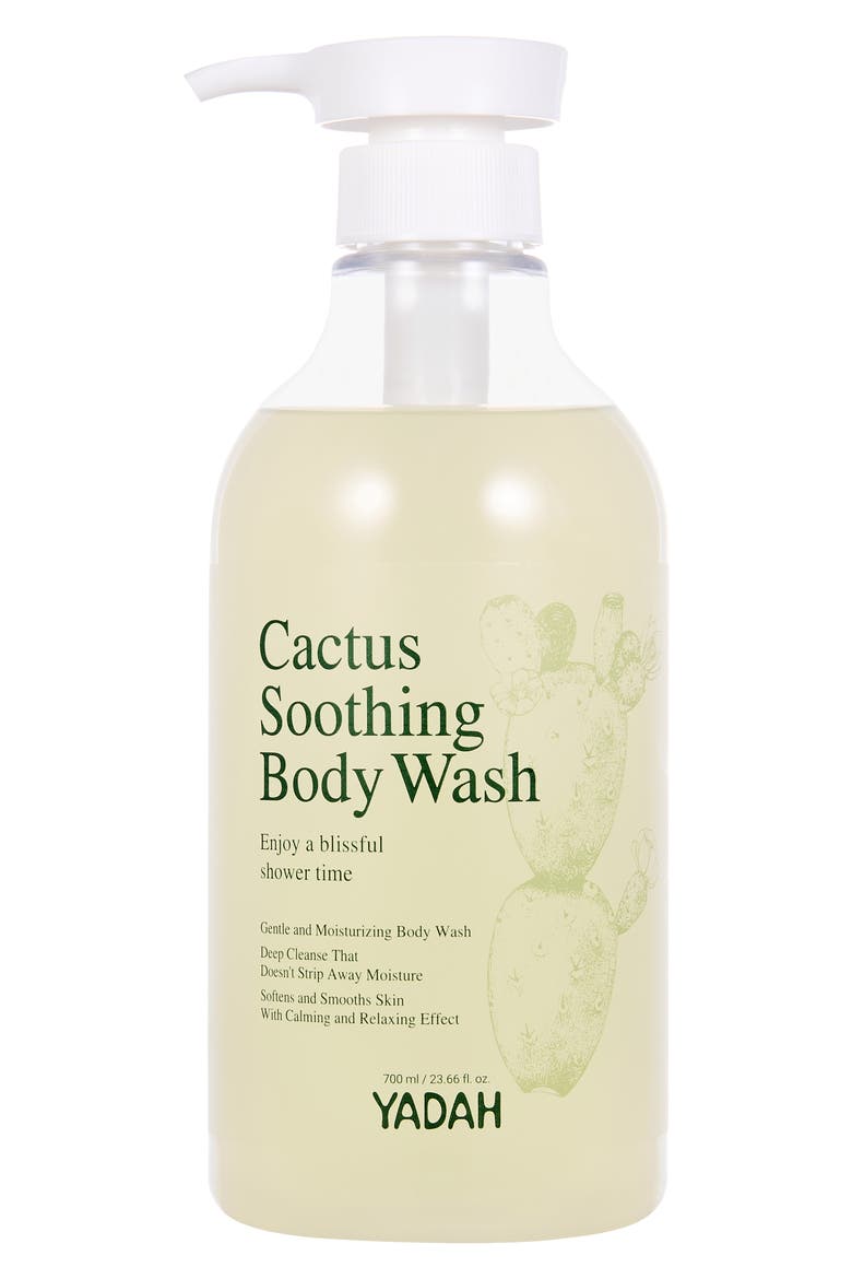 Cactus Soothing Body Wash, Main, color, NO COLOR