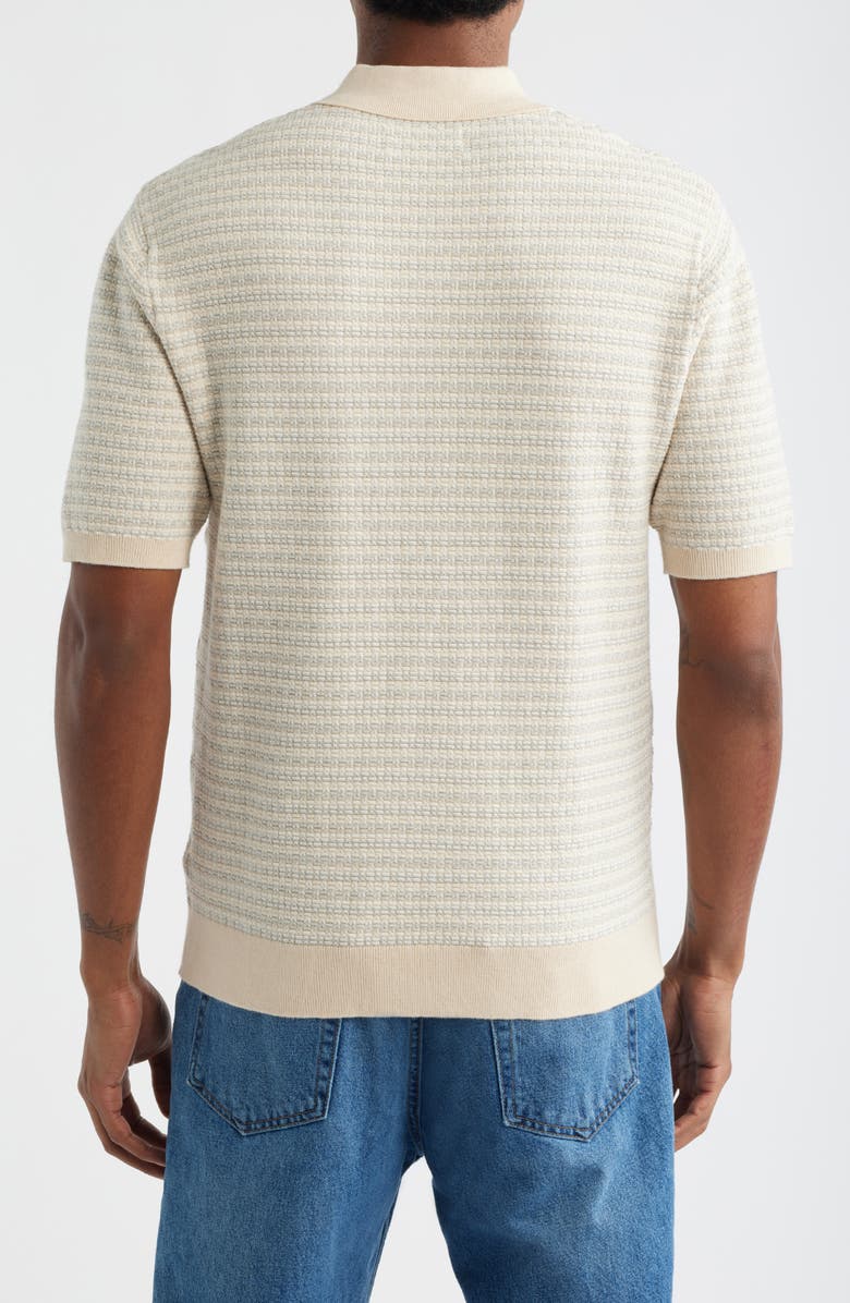 Wax London Naple Mini Geo Polo, Alternate, color, Natural