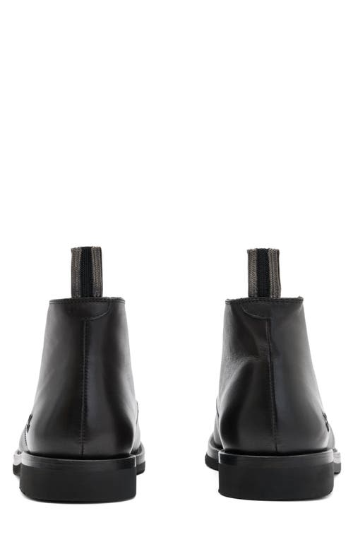 John Varvatos Varick Leather Chukka Boot In Black