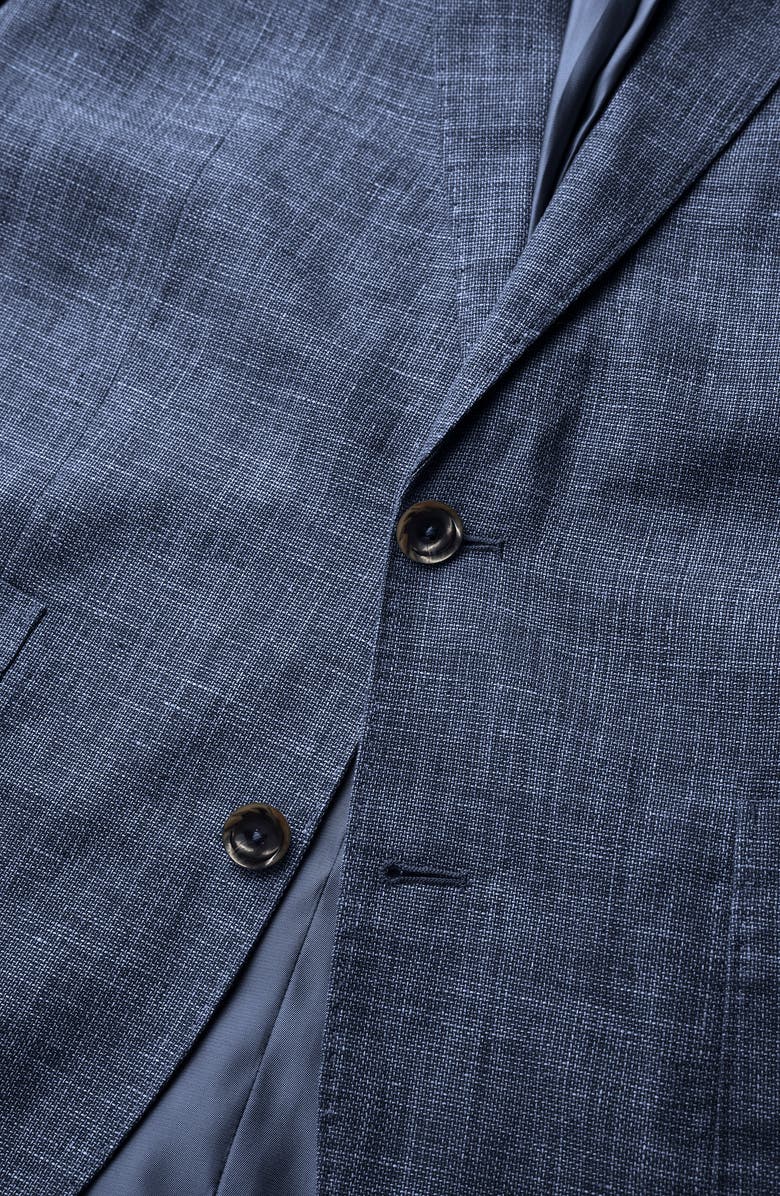 Rodd & Gunn Greerton Linen & Cotton Sport Coat, Alternate, color, Indigo