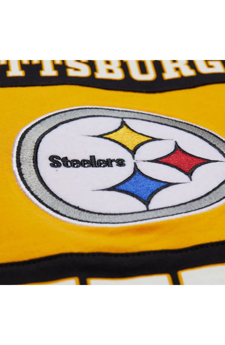 Mitchell & Ness Men's Mitchell & Ness Black Pittsburgh Steelers Retro Colorblock Tank Top, Alternate, color, Black