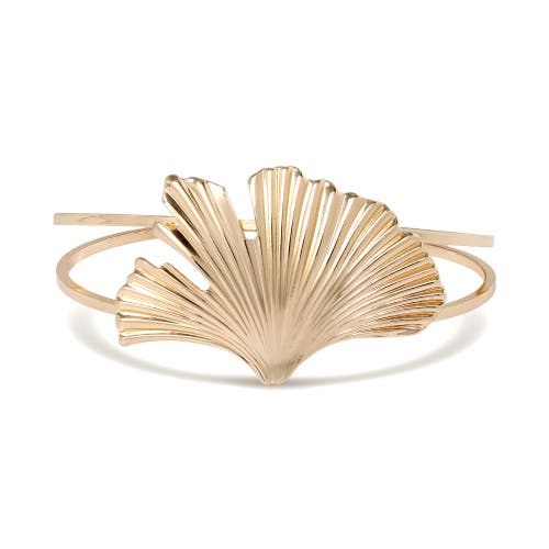 Bcbg Shell Cuff Bracelet In Gold