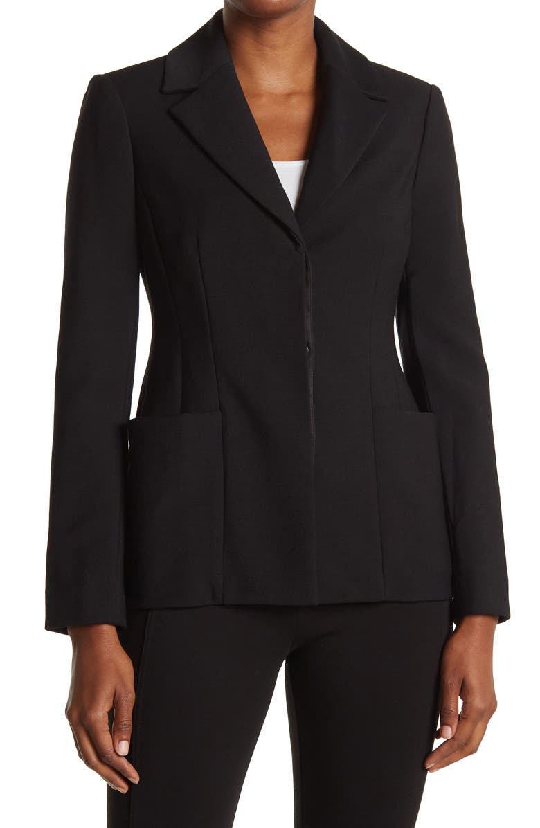 M.M.LaFleur Collins Black Tuxedo Blazer, Main, color, 