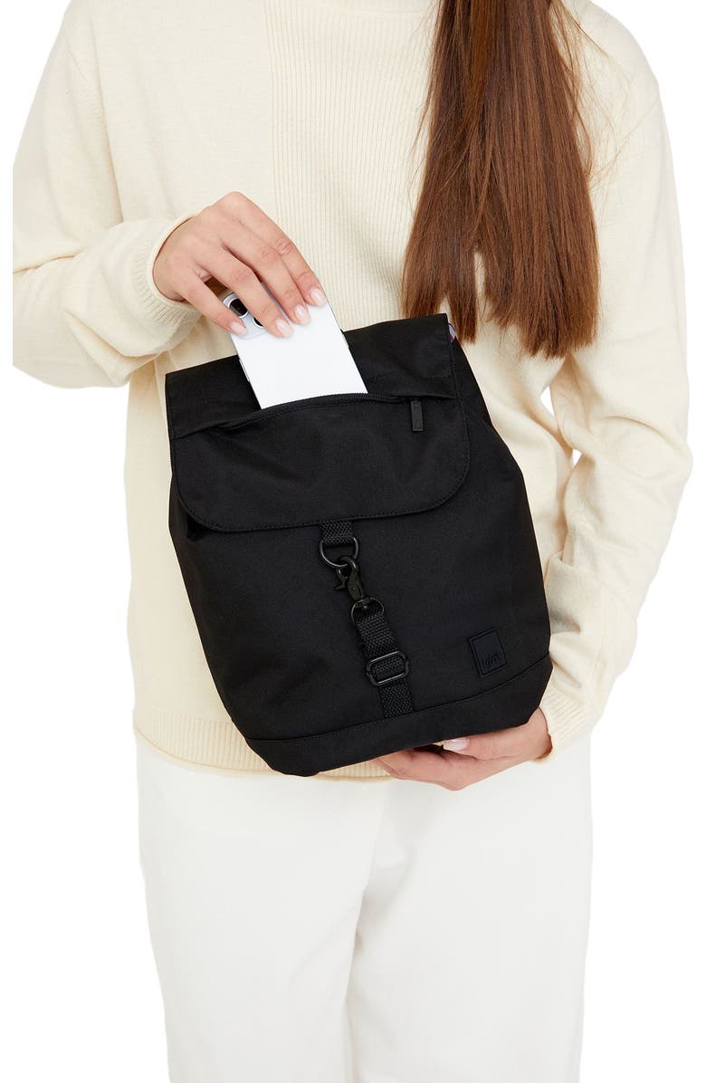 LEFRIK Kaut Mini Backpack, Alternate, color, Black