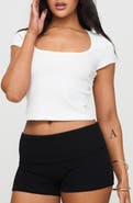 Princess Polly Baseline Square Neck Rib Tank