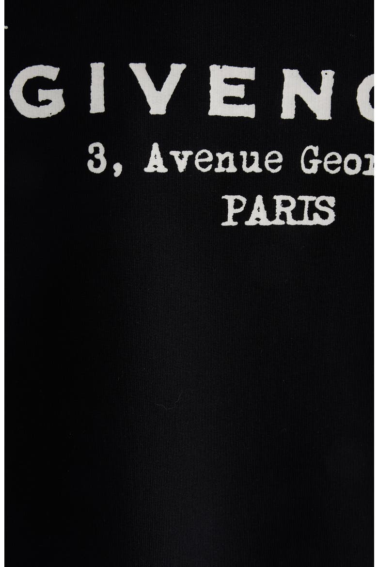 Oversize Logo Graphic Hoodie, Alternate, color, BLACK