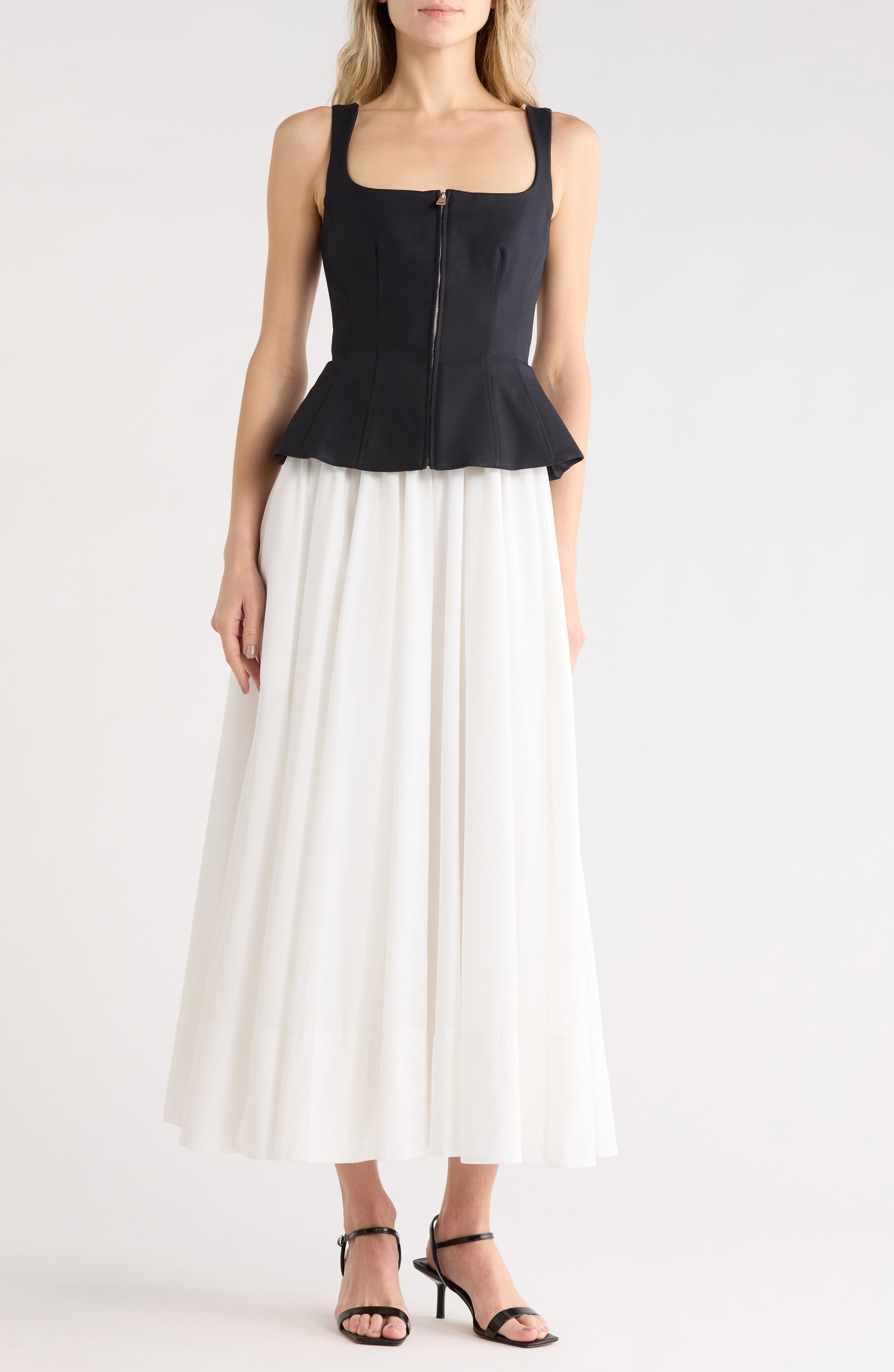 Simkhai Jolynn Sleeveless Midi Dress