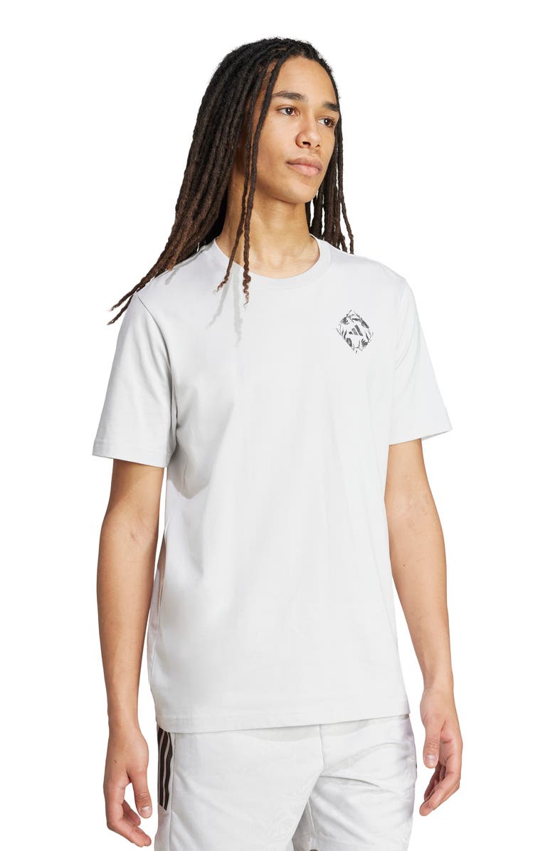 adidas House of Tiro Tulip Graphic T-Shirt, Alternate, color, Grey