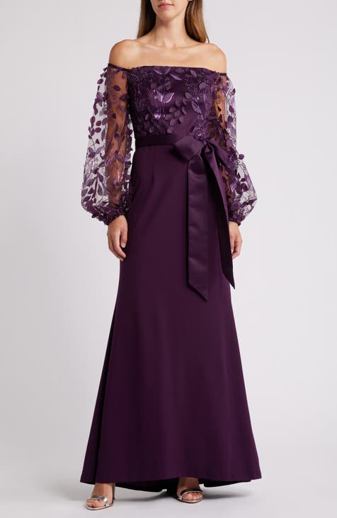 Women s Purple Formal Dresses Evening Gowns Nordstrom