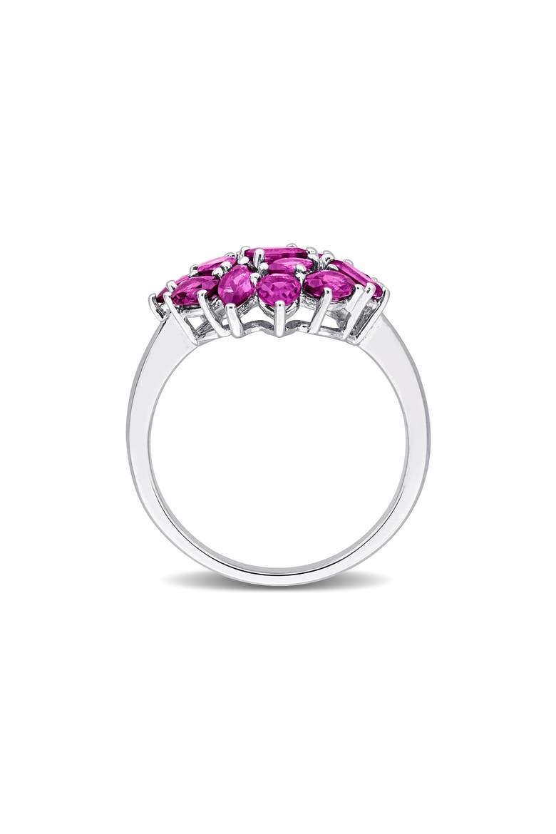 Multishape Rhodolite Garnet Ring, Alternate, color, RHODOLITE GARNET