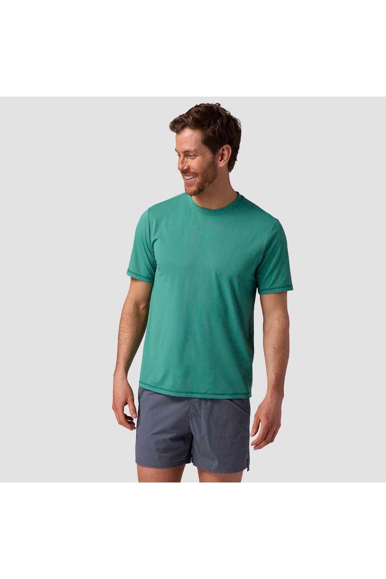 Tahoe Sun Short-Sleeve Crew - Men's, Main, color, Gearhead Green