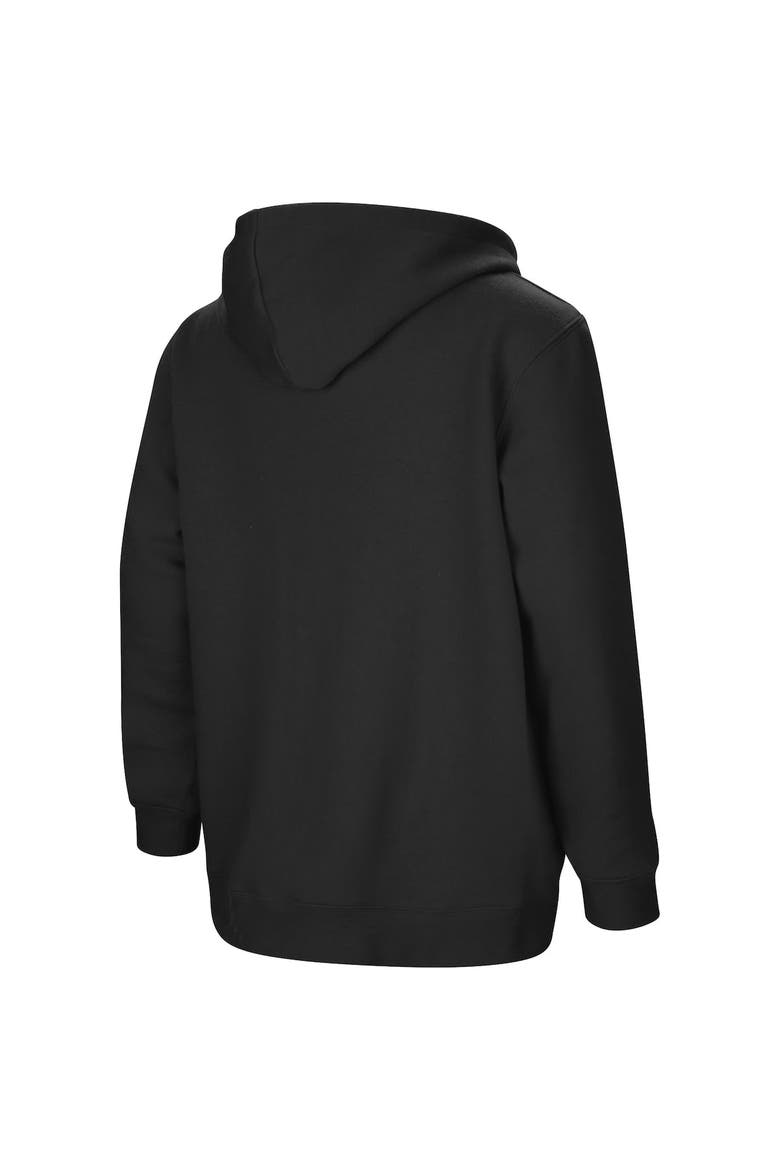 Youth Stadium Athletic Black Arkansas Razorbacks Big Logo Pullover Hoodie, Alternate, color, Black