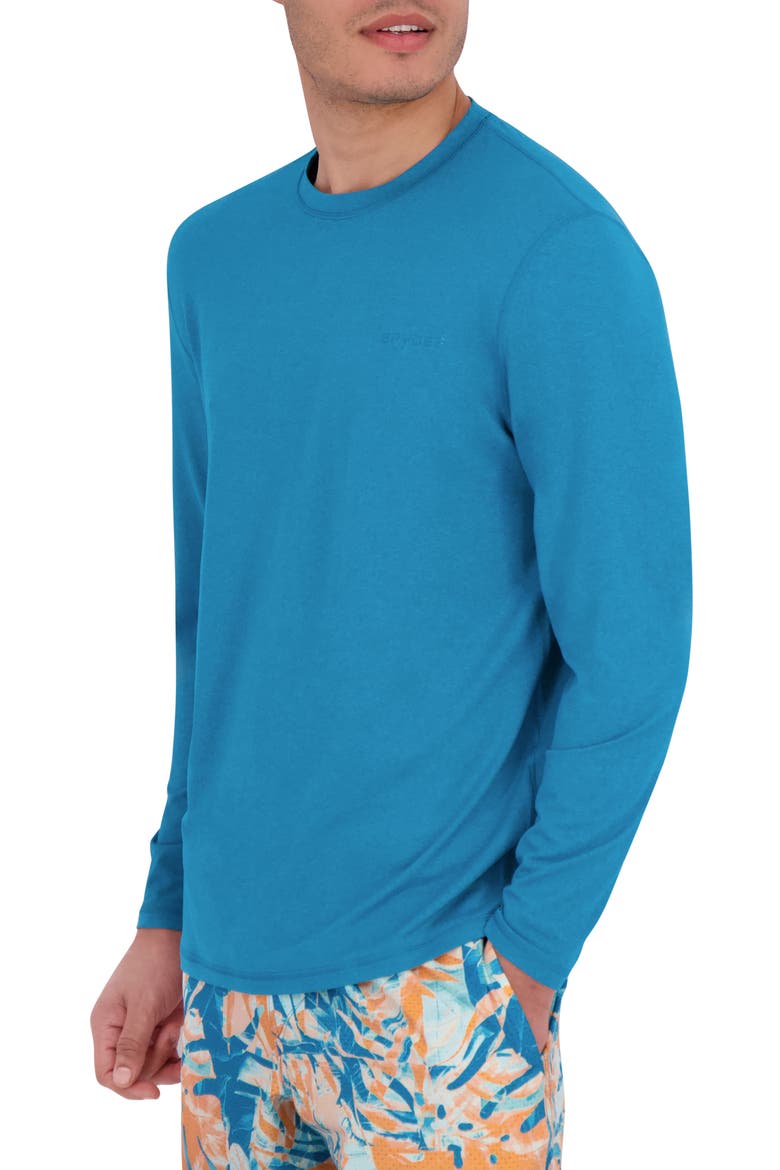 Long Sleeve Rashguard, Alternate, color, SWELL