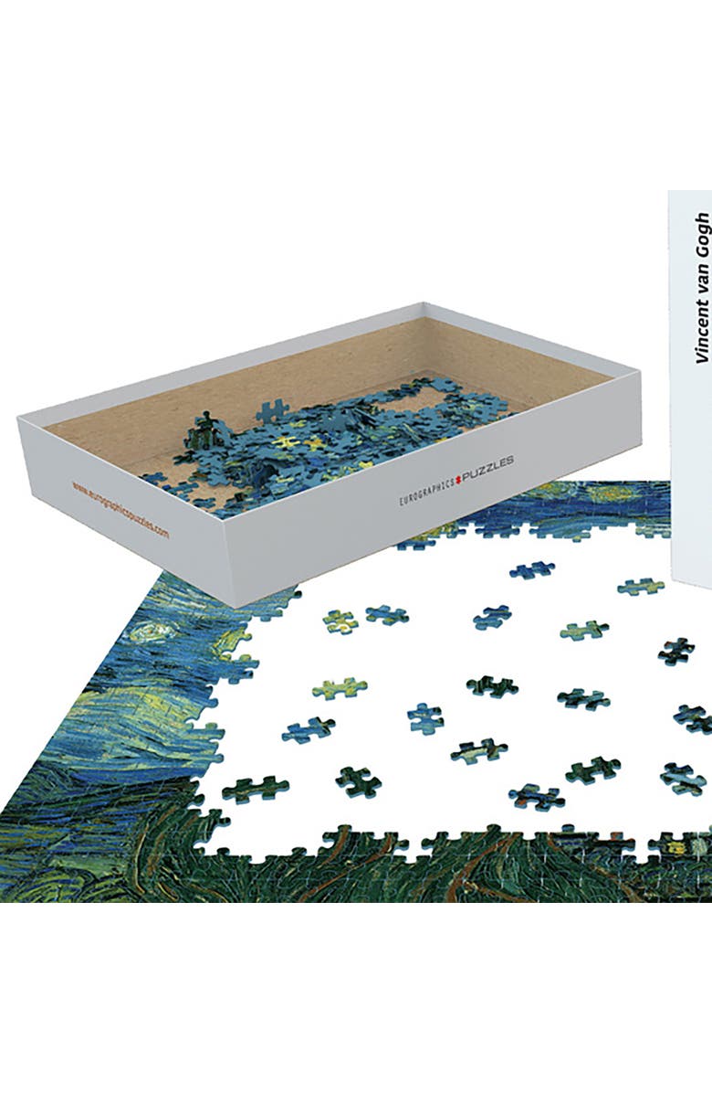 Eurographics Starry Night By Vincent Van Gogh 1000 Piece Puzzle, Alternate, color, Multicolored