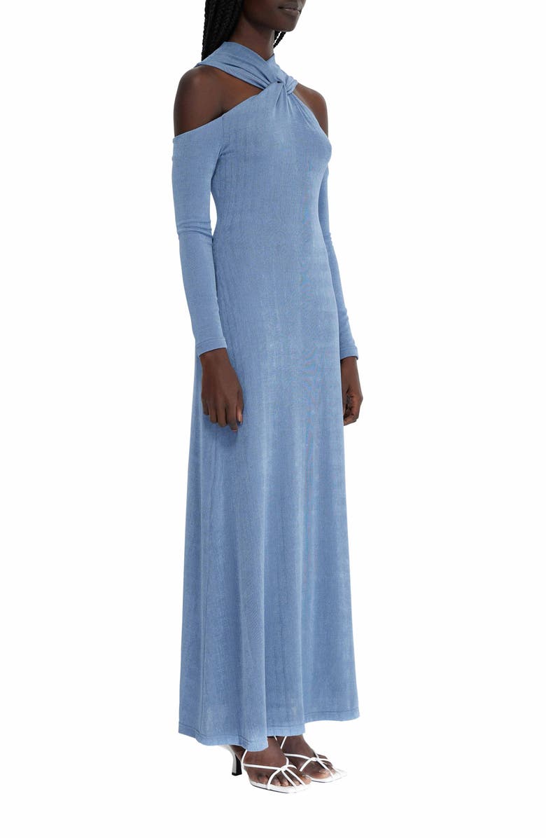 Significant Other Yara Cold Shoulder Long Sleeve Maxi Dress, Alternate, color,