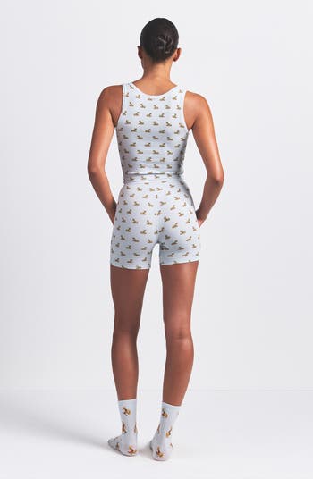 Pack of 3 Stretch Cotton Rib Tanks