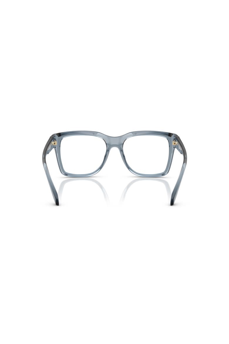 53mm Square optical glasses, Alternate, color, Blue