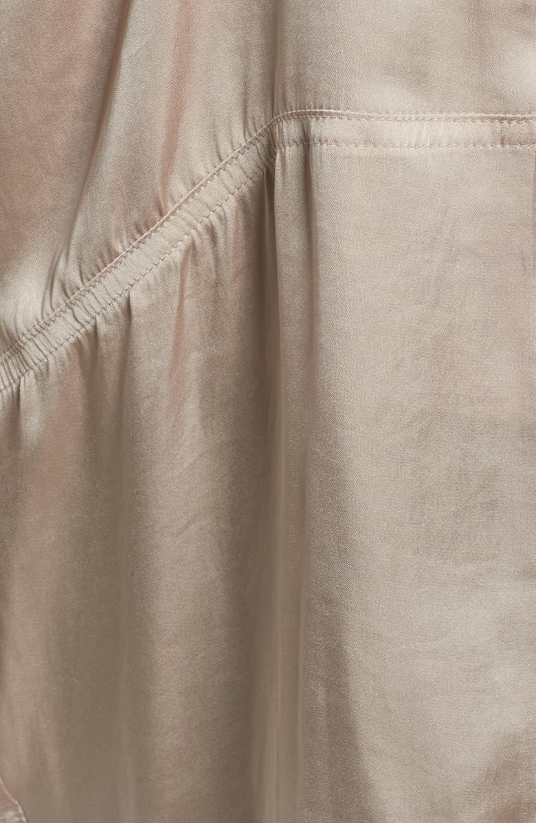 Sejour Oversized Satin Zip Jacket, Alternate, color, 