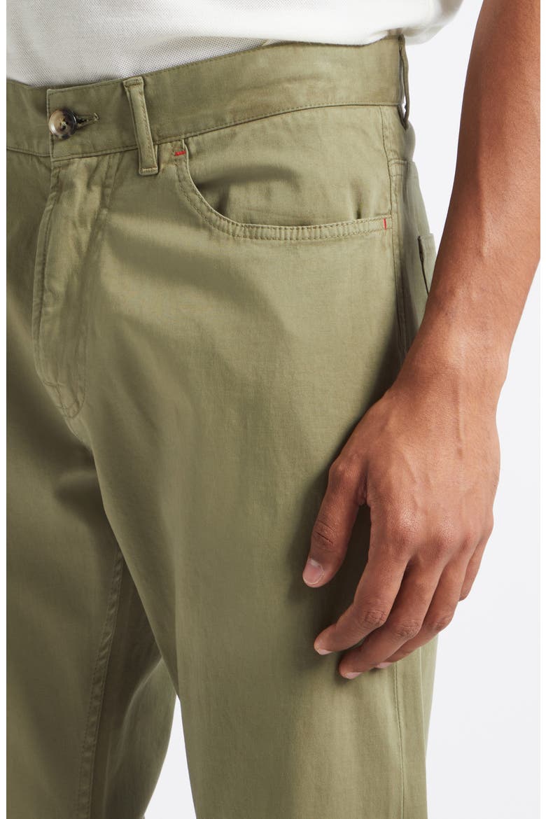 Chiaja Cotton and Cashmere Blend Pants, Alternate, color, OPEN GREEN
