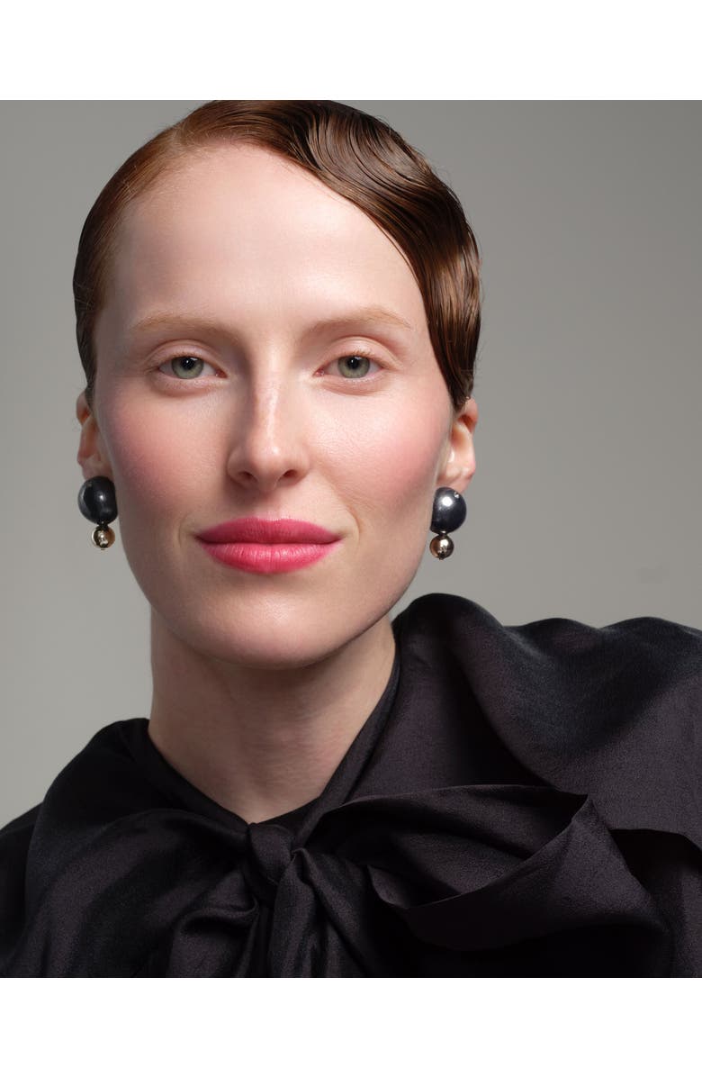 Saulė Label Lumi Earrings, Alternate, color, Phantom Black