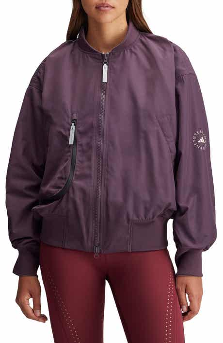 adidas by Stella McCartney Ruched Bomber Jacket