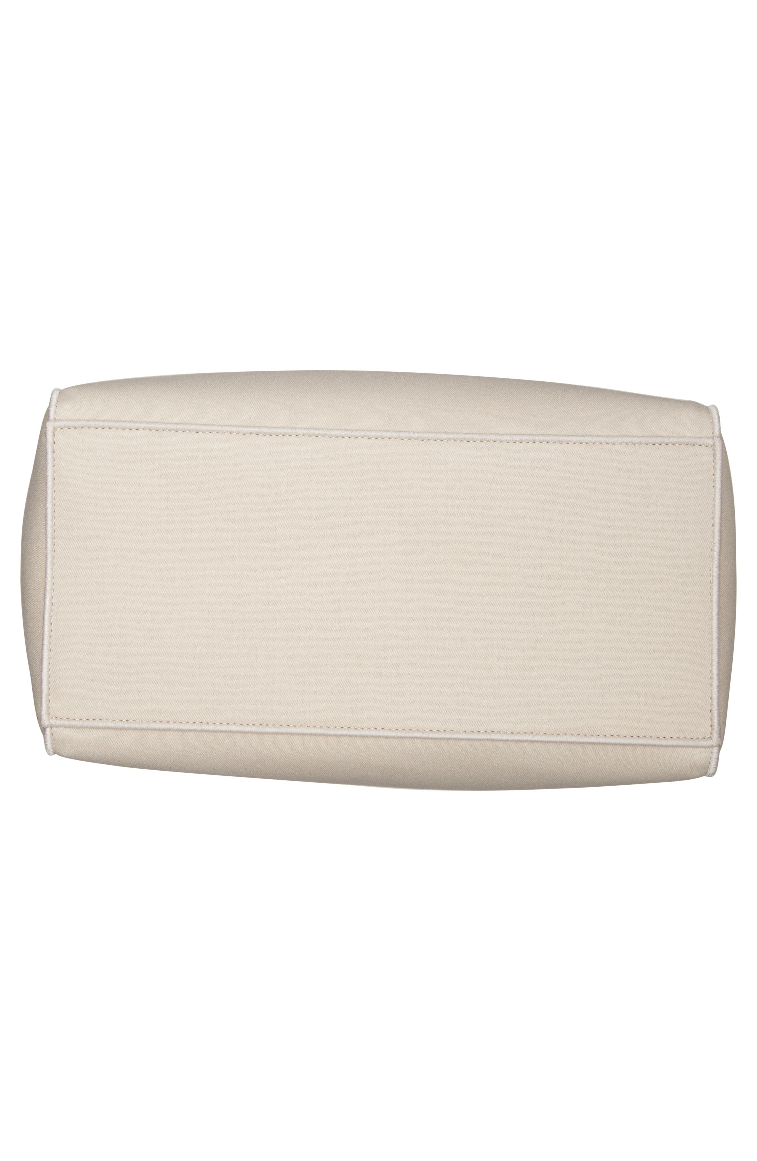 TOM FORD Medium Audrey Canvas Tote, Alternate, color, Ecru/ Black