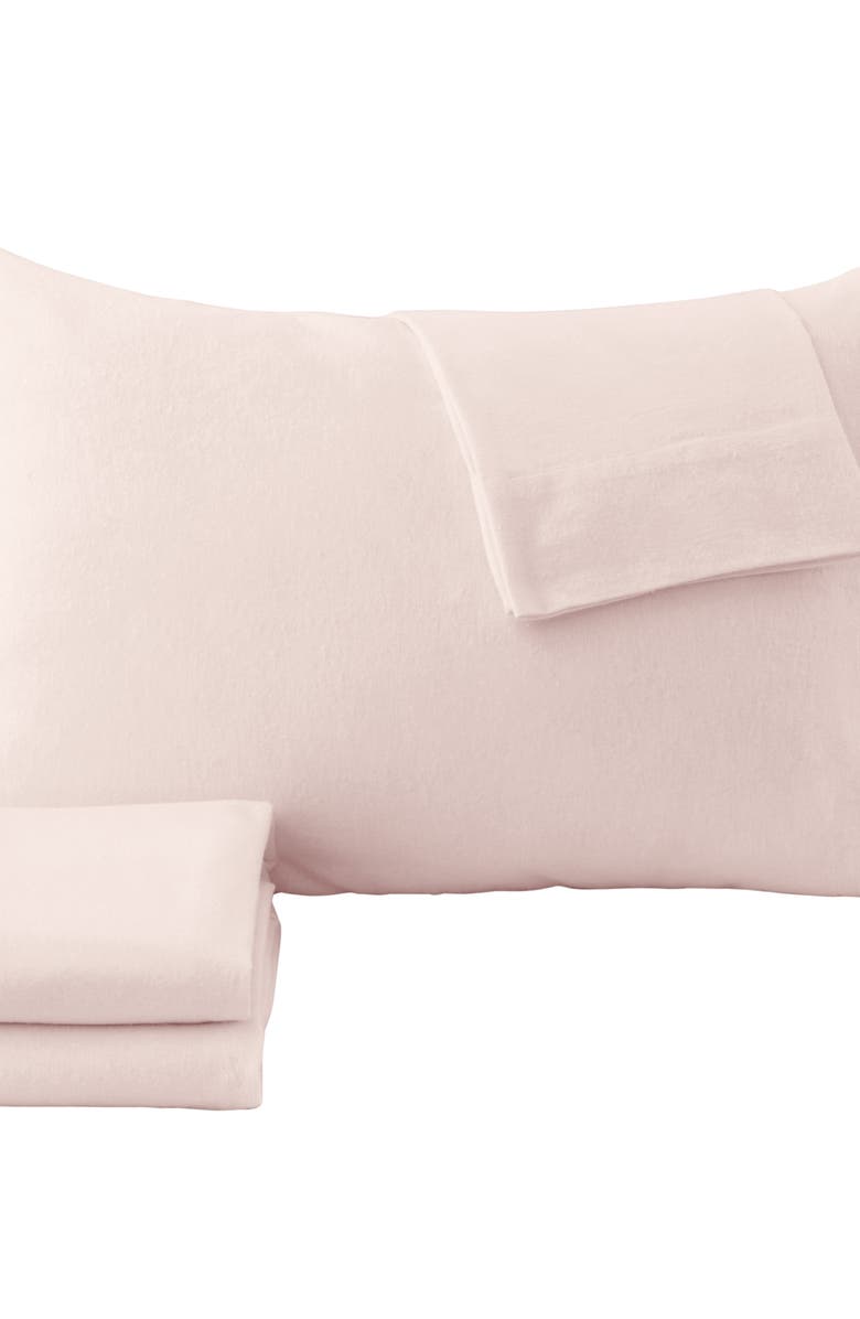 Cotton Solid Flannel Sheet Set