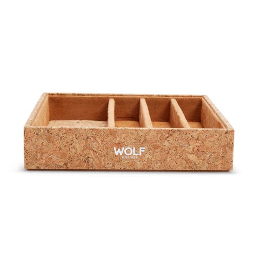 Wolf X Analog Shift 1976 Collection Strap Changing Tray In Cork