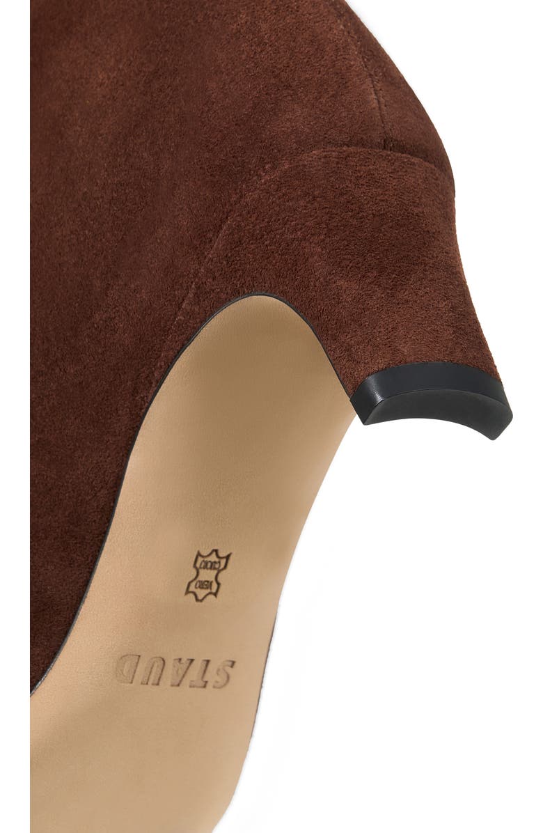 STAUD Wally Mid Calf Boot, Alternate, color, Mahogany