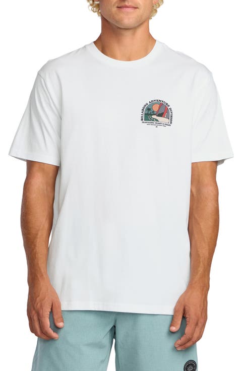 Sundown Adventure Division Cotton Graphic T-Shirt