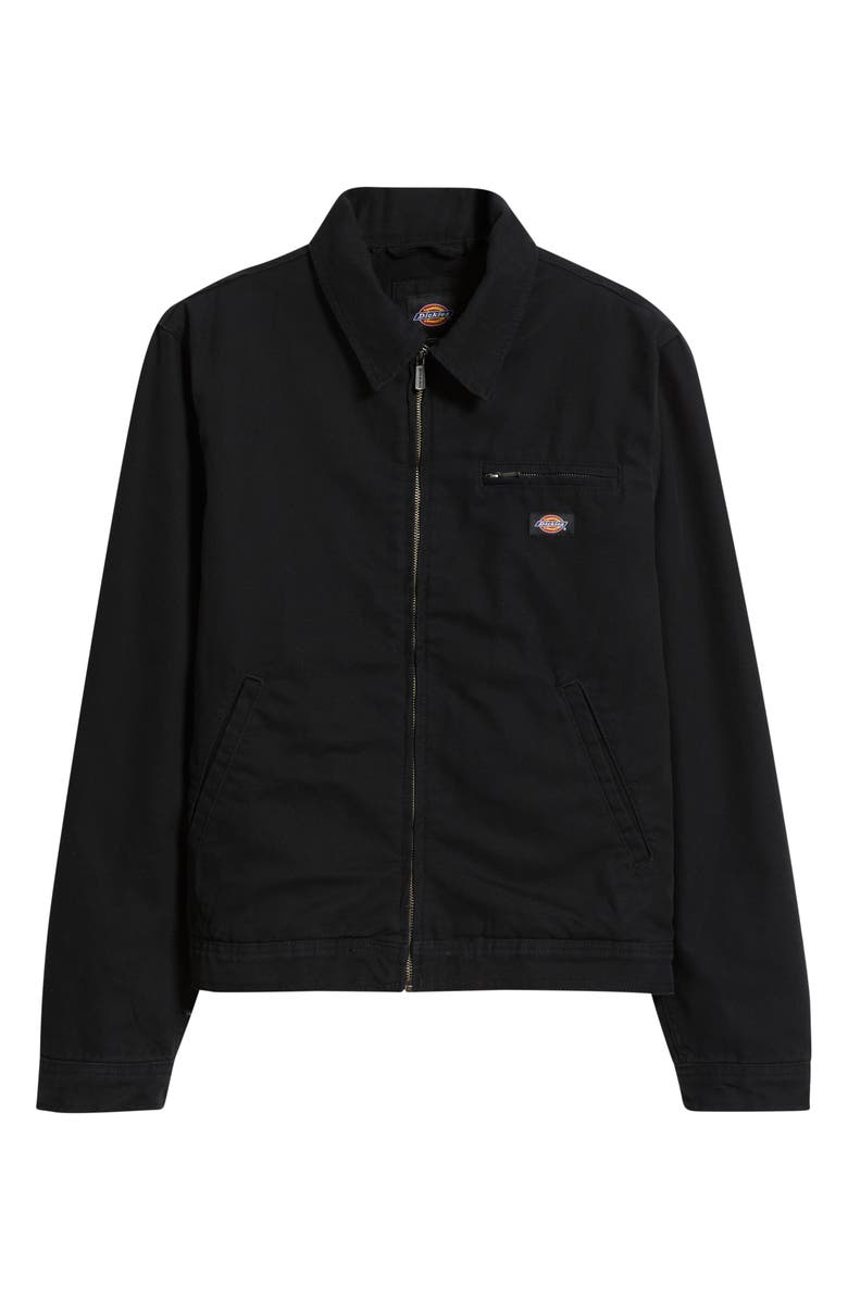 Dickies Insulated Cotton Canvas Painter Jacket, Alternate, color, Black
