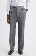 Zanella Bennett Straight Leg Pleated Dress Pants