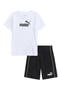 Kids' Cotton Jersey Graphic T-Shirt & Shorts Set