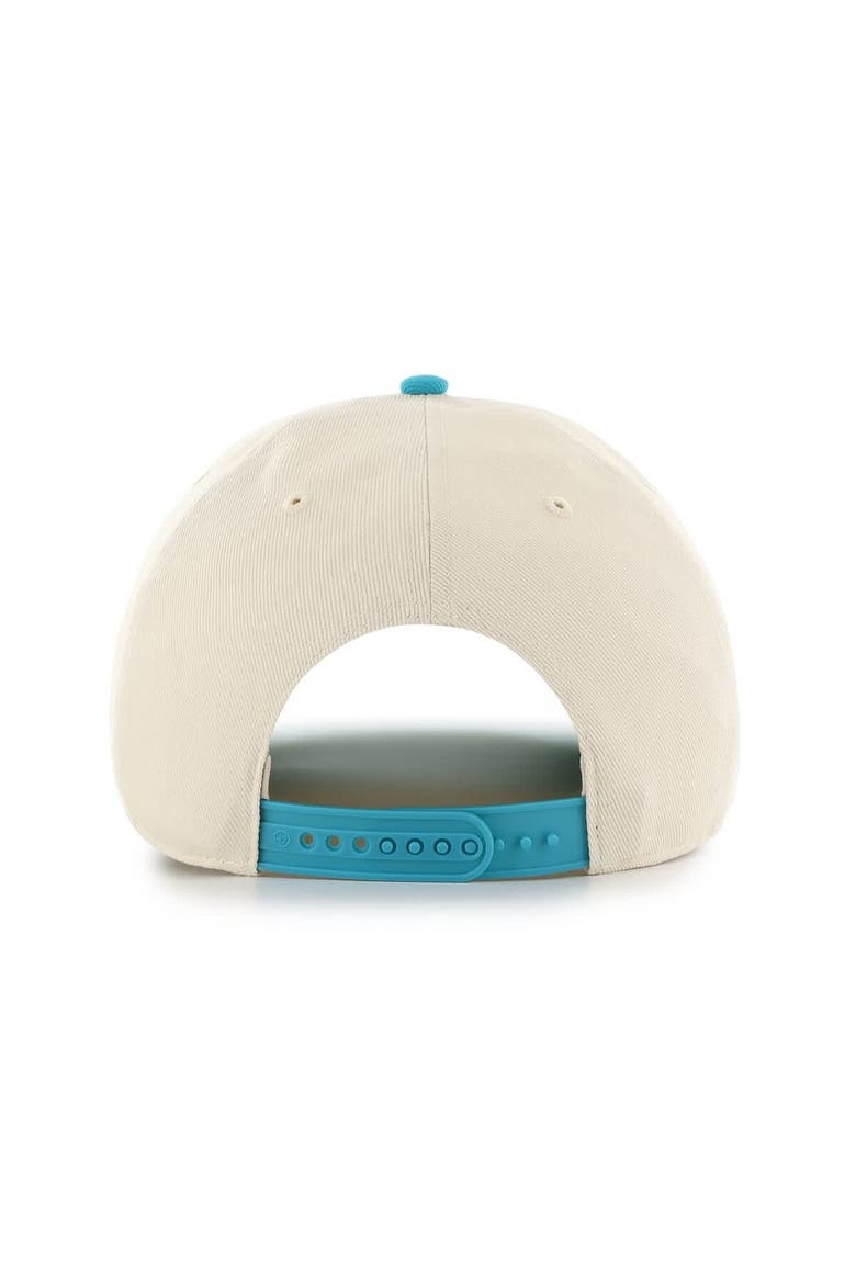 Men's '47  Cream Miami Dolphins Pomona Rope Adjustable Hitch Hat, Alternate, color, Cream
