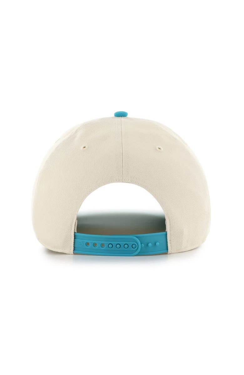 '47 Men's '47  Cream Miami Dolphins Pomona Rope Adjustable Hitch Hat, Alternate, color, 