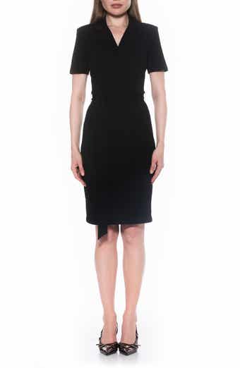 Alexia Admor Lynne Belted Sheath Dress