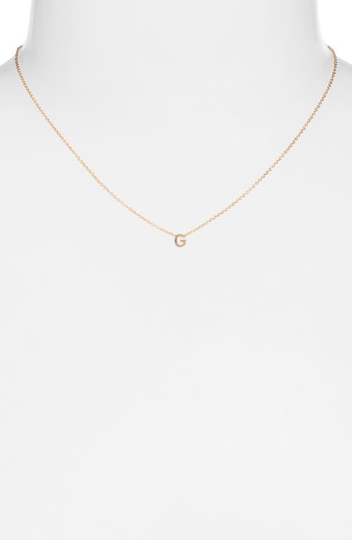 Set & Stones Cheyenne Initial Pendant Necklace