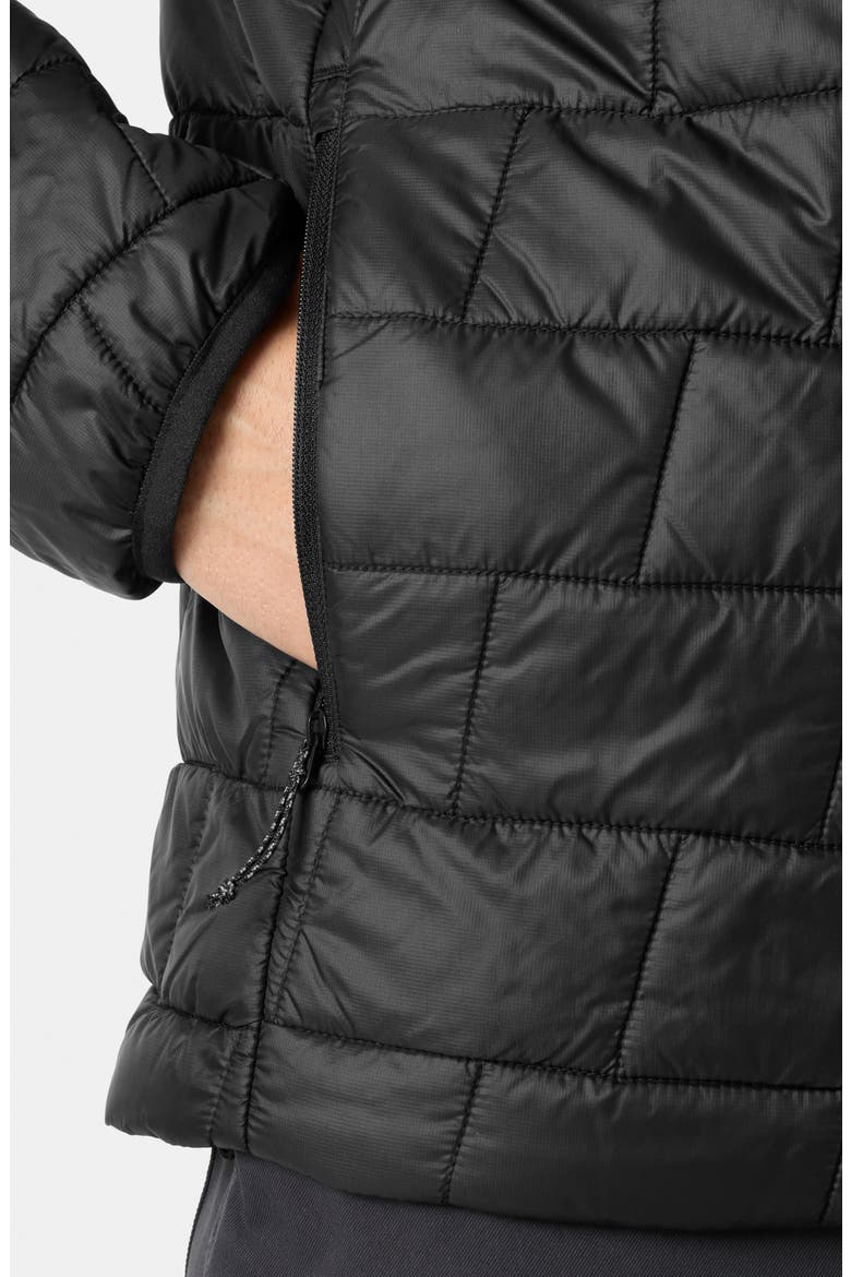 Lifaloft Hooded Insulator Jacket, Alternate, color, BLACK