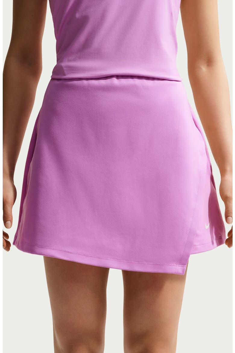 Dri-FIT Golf Skirt, Alternate, color, LIGHT MAGENTA/BLACK