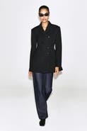 COS Double-Breasted Peplum Blazer