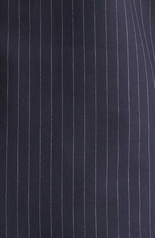 Frame Grandfather Pinstripe Blazer In Multi