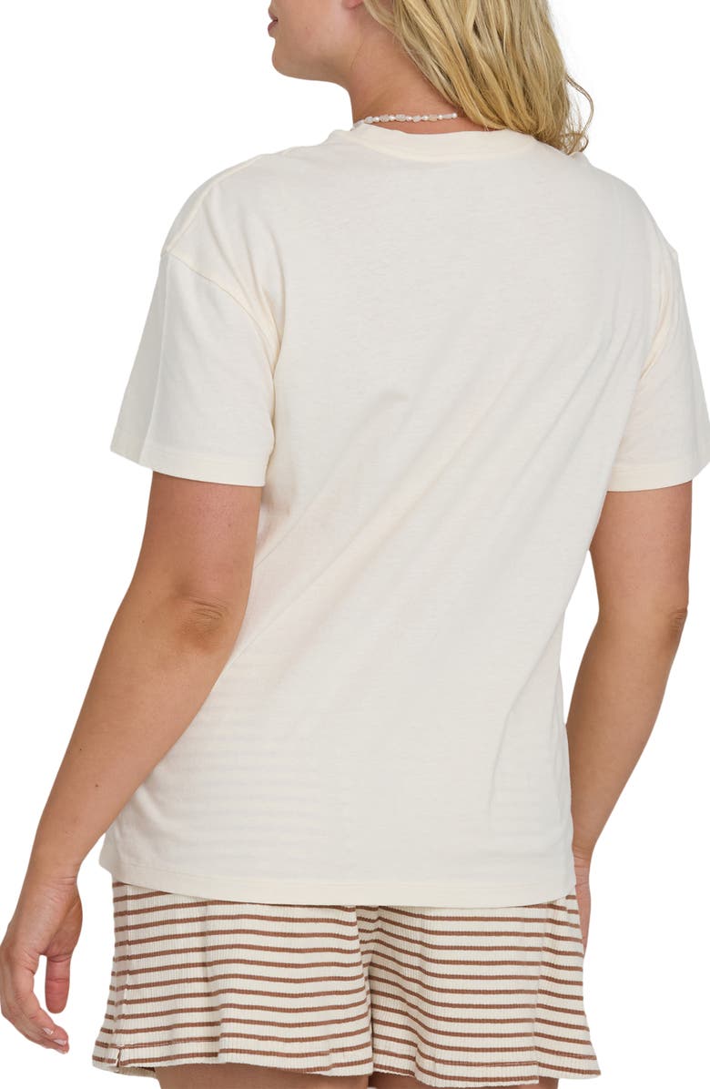 Billabong In Front of Me Graphic Oversize Graphic T-Shirt, Alternate, color, White Cap