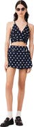 maje Linen blend skort