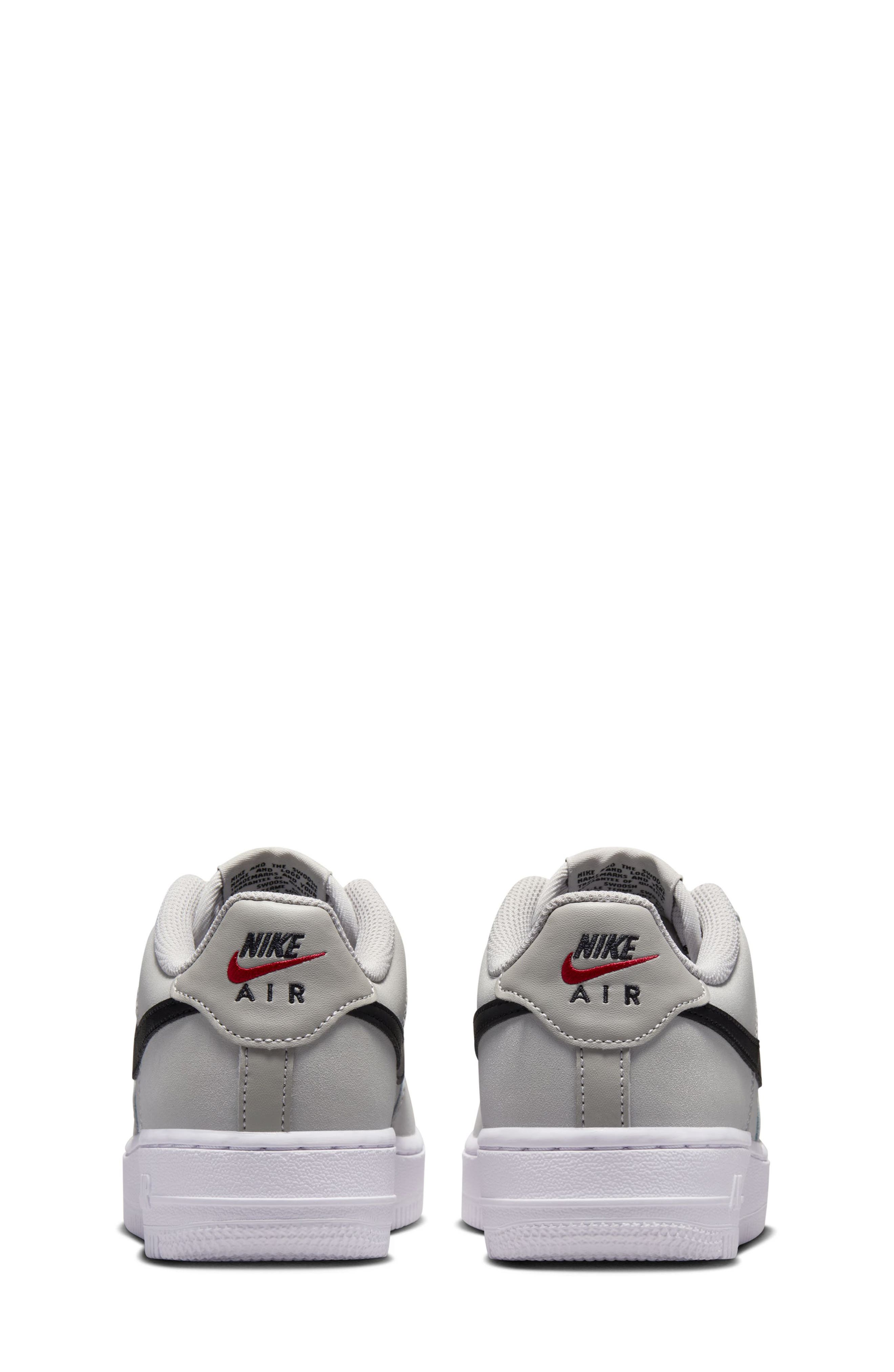 Nike Kids' Air Force 1 LV8 Sneaker, Alternate, color, Iron Ore/ White/ Black